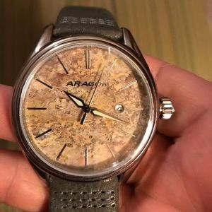 Aragon Leopard Stone Watch